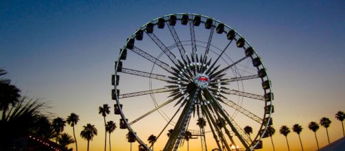 Coachella Ferris wheel CC0 Creative Commons. Free for commercial use. No attribution required