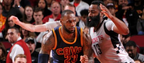 LeBron James or James Harden for MVP? The debate goes on. [Image source: NBA.com/YouTube]