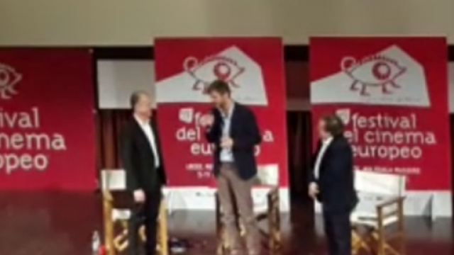 Kim Rossi Stuart sul palco a Lecce.