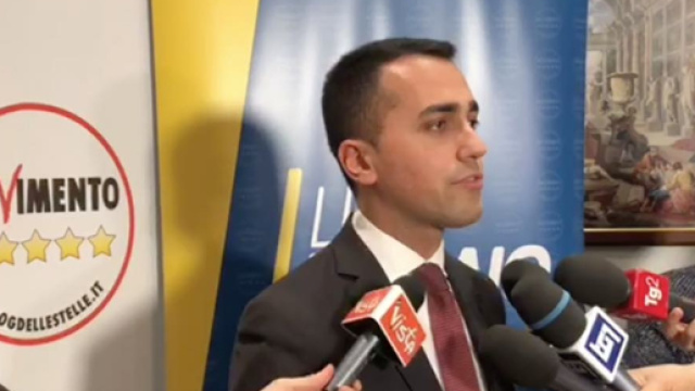 Luigi Di Maio leader del Movimento Cinque Stelle
