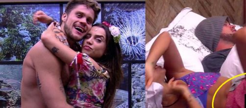 Breno a Paula no BBB18, sister mostrou demais depois que dormiu sem calcinha