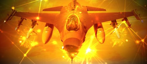 Fighter jets unleashing bombs over Syria. Image by TheDigitalArtist | Pixaby