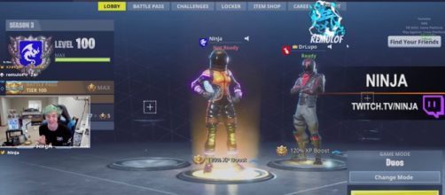 'Fortnite' player Ninja. [Image credit: YouTube/Fortnite Highlights]