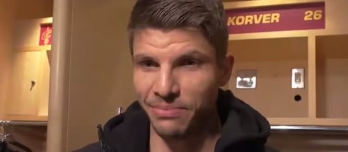 Kyle Korver is ready for the 2018 NBA Playoffs. - [FOX Sports Ohio / YouTube screencap]