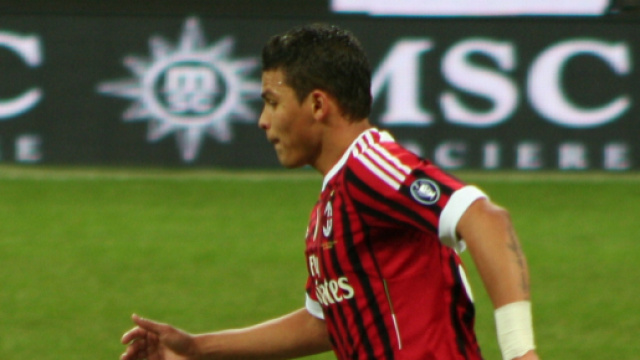 Thiago Silva in maglia milanista Ph. Wikimedia Commons - Franciaio