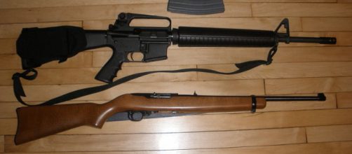 Guns result in the deaths of innocent people so why not regulate them accordingly? [Image source: BigBattles - Wikimedia Commons]