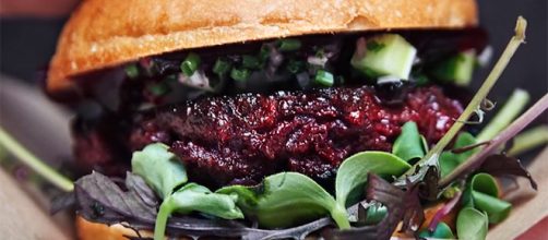 The Bug Burger is currently in development in Ikea. [Image Source: NowThis Food/Facebook video]