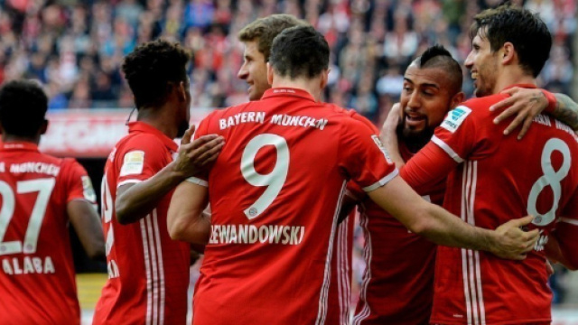 5 a1 del Bayern sul Borussia Monchengladbach