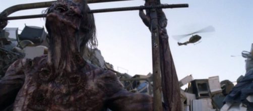 El misteriosos helic&oacute;ptero que apareci&oacute; en The Walking Dead.