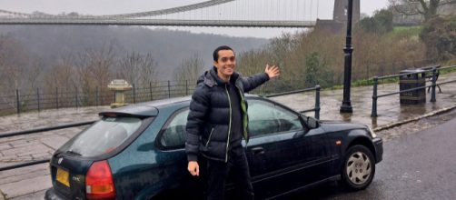 Tom Church with his Honda Civic [Image credit: Tom Church]