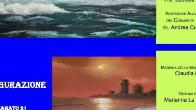 Locandina della mostra "La Terra dei Ciclopi"