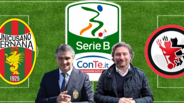 Luigi De Canio e Giovanni Stroppa, allenatori di Ternana Unicusano e Foggia Calcio