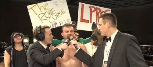 Add 'boxing promoter' to the growing list of titles for Barstool CEO Dave Portnoy [Image via Sean Bond / YouTube Screencap]