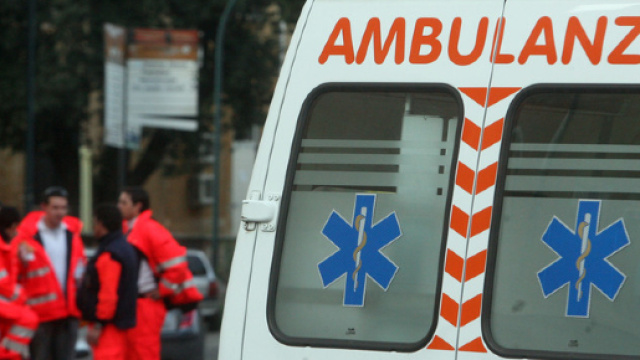 Ambulanza dei soccorsi del 118