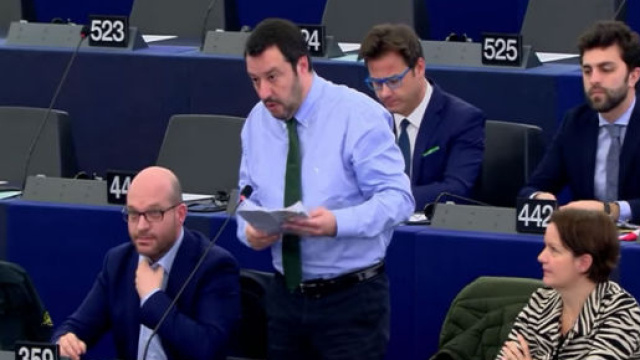 Matteo Salvini, leader della Lega Nord