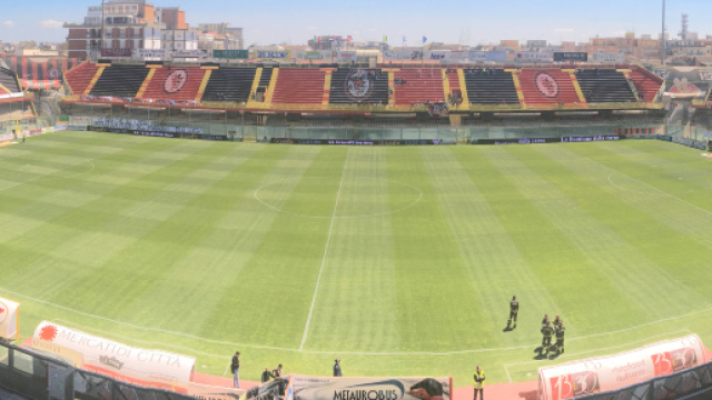 Una panoramica dello stadio Zaccheria di Foggia