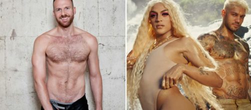 Ator Porn&ocirc; quer pegar Lucco e Vittar. (Foto Internet)