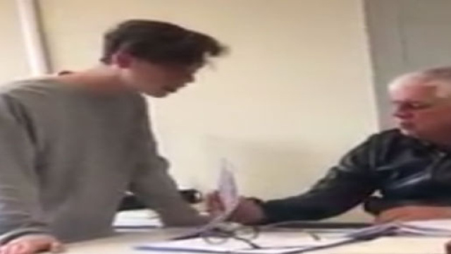 Alunno e professore dell'istituto commerciale Lucca