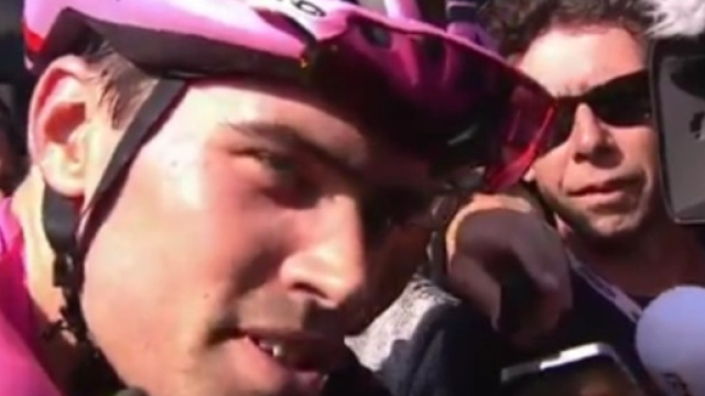 Tom Dumoulin, vincitore dell'ultimo Giro d'Italia