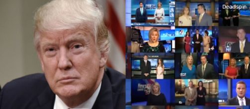 Donald Trump, Sinclair broadcasting, via Twitter