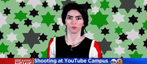 Nasim Najafi Aghdam, 38, shot three people at YouTube Headquarters in San Bruno, California. [Image source: CBSLosAngeles/YouTube]