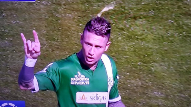 Serie B, il gesto di Ardemagni