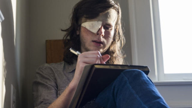 The Walking Dead : Le dernier message de Carl pour son p&egrave;re