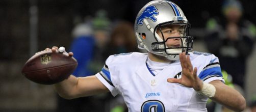 Matt Stafford and the Lions have the second toughest schedule in the entire NFL in 2018. [Image via Detroit Highlights/YouTube]