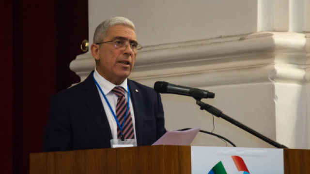 Alfonso Farruggia durante il congresso