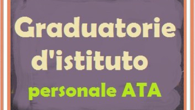 ITC Gentili Macerata - Graduatorie di Istituto personale ATA ... - gov.it