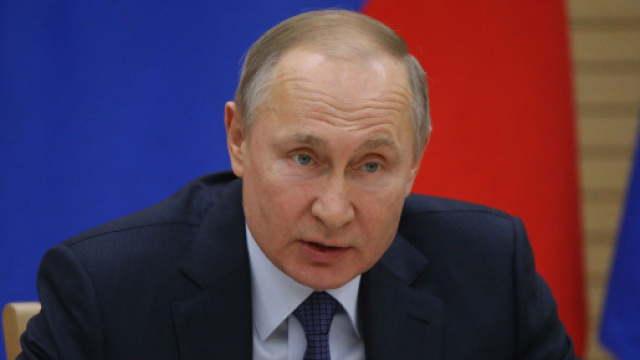 Vladimir Putin, presidente della Russia.