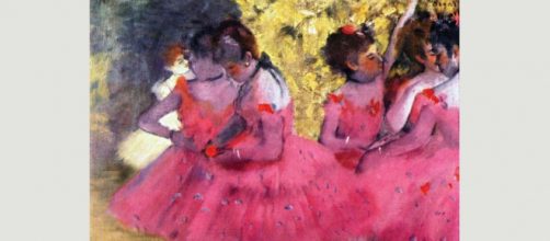 Dancers in Pink (1880-1885) de Edgar Degas se eleva por su tono llamativo y un estilo que el artista llam&oacute; "instant&aacute;nea premeditada"