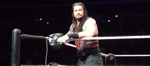 WWE star Roman Reigns suffered a head injury during a match in Cape Town, South Africa . [Image source: InFlamester20 - Wikimedia Commons]