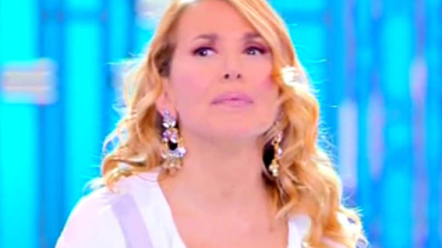 Barbara D'Urso furiosa in diretta