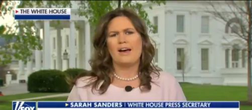 Sarah Huckabee Sanders on Fox News, via Twitter