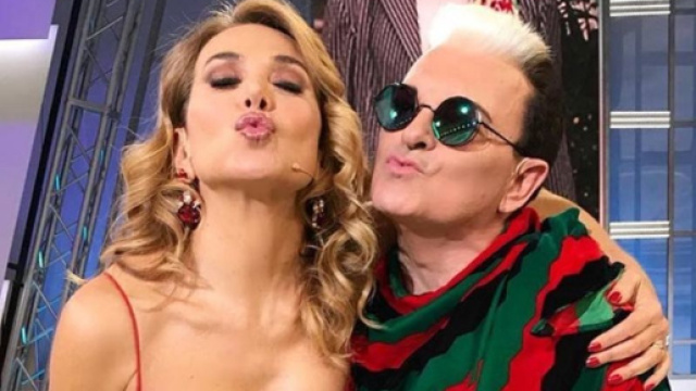 Barbara D'urso e Cristiano Malgioglio al Gf 15