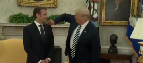 Donald Trump at White House, via Twitter