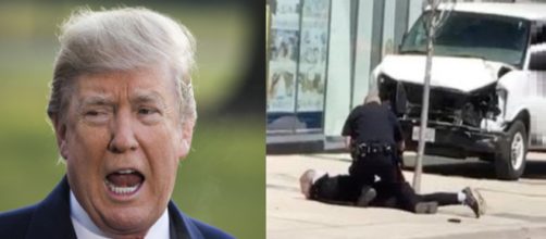 Donald Trump on Toronto attack, via Twitter