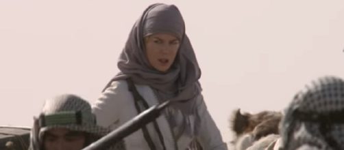 Nicole Kidman as Gertrude Bell [image via YouTube capture]