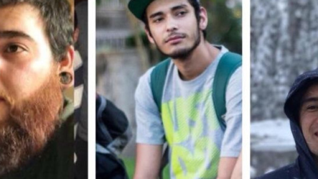 De gauche &agrave; droite : Javier, Marco, Daniel