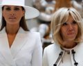 Brigitte Macron et Melania Trump complices