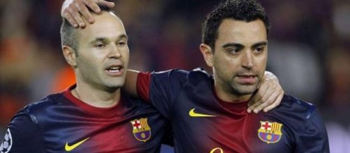 Iniesta y Xavi no pudieron conquistar el m&aacute;ximo galard&oacute;n individual del planeta. Foto As.com.
