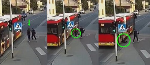 Jovem polonesa quase morreu em brincadeir feita pela amiga (Cr&eacute;dito: Guarda da Cidade de Czechowice-Dziedzice)