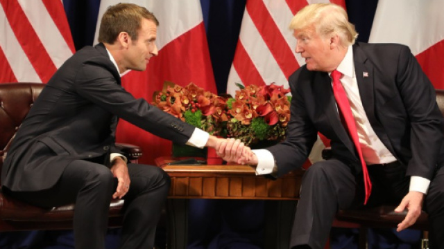 Macron avec des r&eacute;sultats en demi-teinte, d&eacute;saccord avec Trump et ovation au Congr&egrave;s