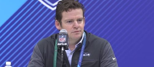 Seahawks general manager John Schneider talks. - [Seattle Seahawks / YouTube screencap]