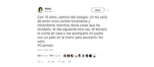 #Cu&eacute;ntalo: la forma de darle voz a una agresi&oacute;n sexual silente