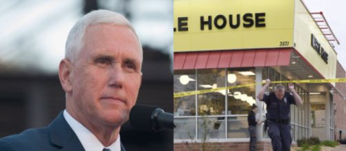 Mike Pence, Waffle House, via Twitter