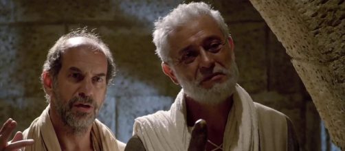 Ricardo Montana mata Mois&eacute;s e Elias em Apocalipse (Foto: Record TV)