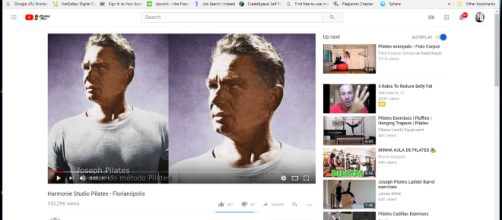 Pilates. - [Upside Down Pilates / YouTube screencap]