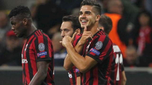 Andr&egrave; Silva - Milan esultanza rossonera